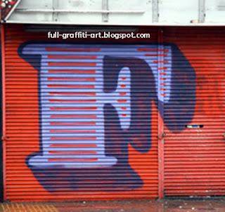 F On Alphabet graffiti 