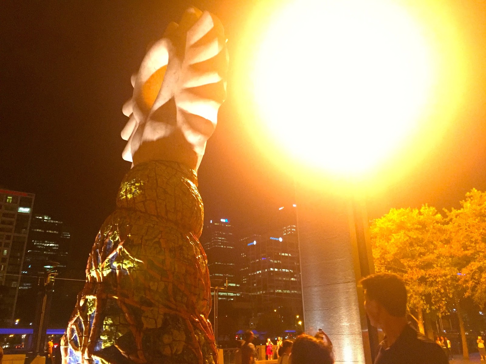Crown casino flames costume
