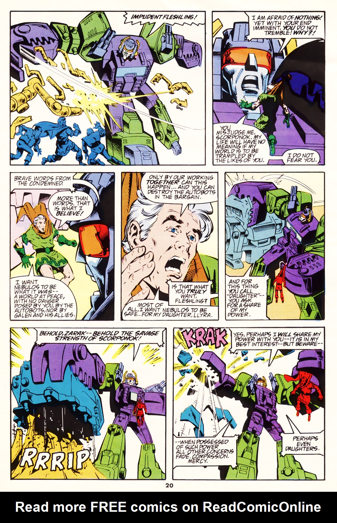 Read online The Transformers (UK) comic -  Issue #139 - 18