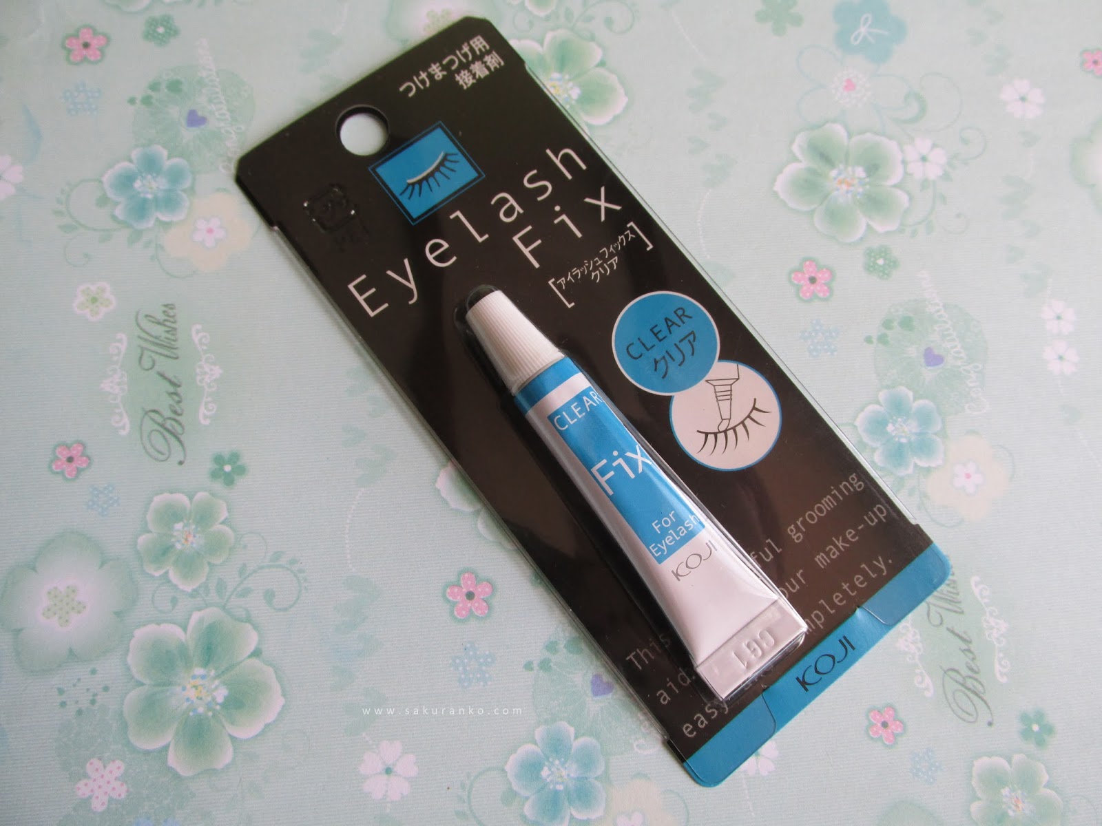 Sakuranko Koji Japan Makeup Eyelash Fix Glue Clear