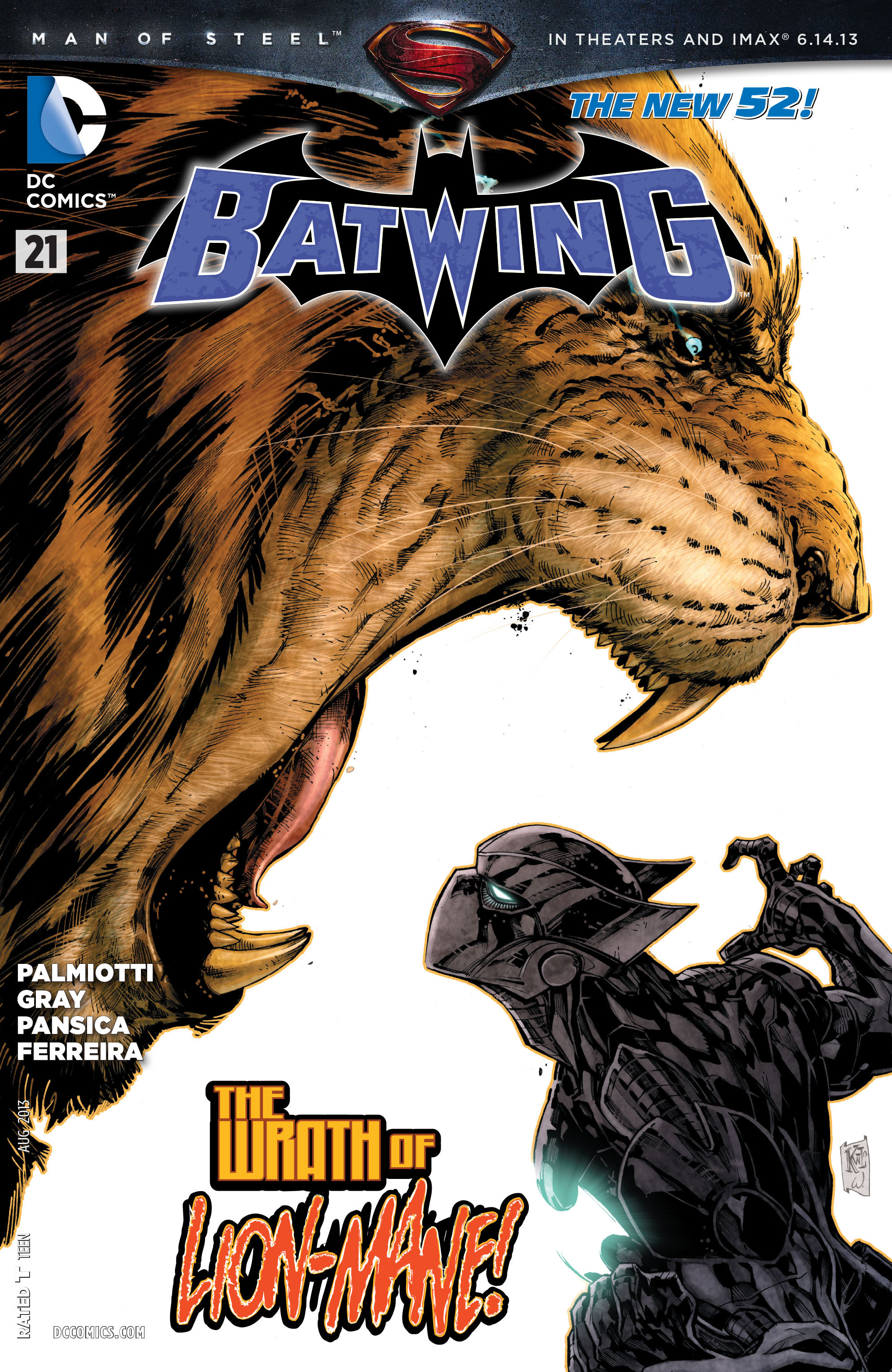 Read online Batwing comic -  Issue #21 - 1