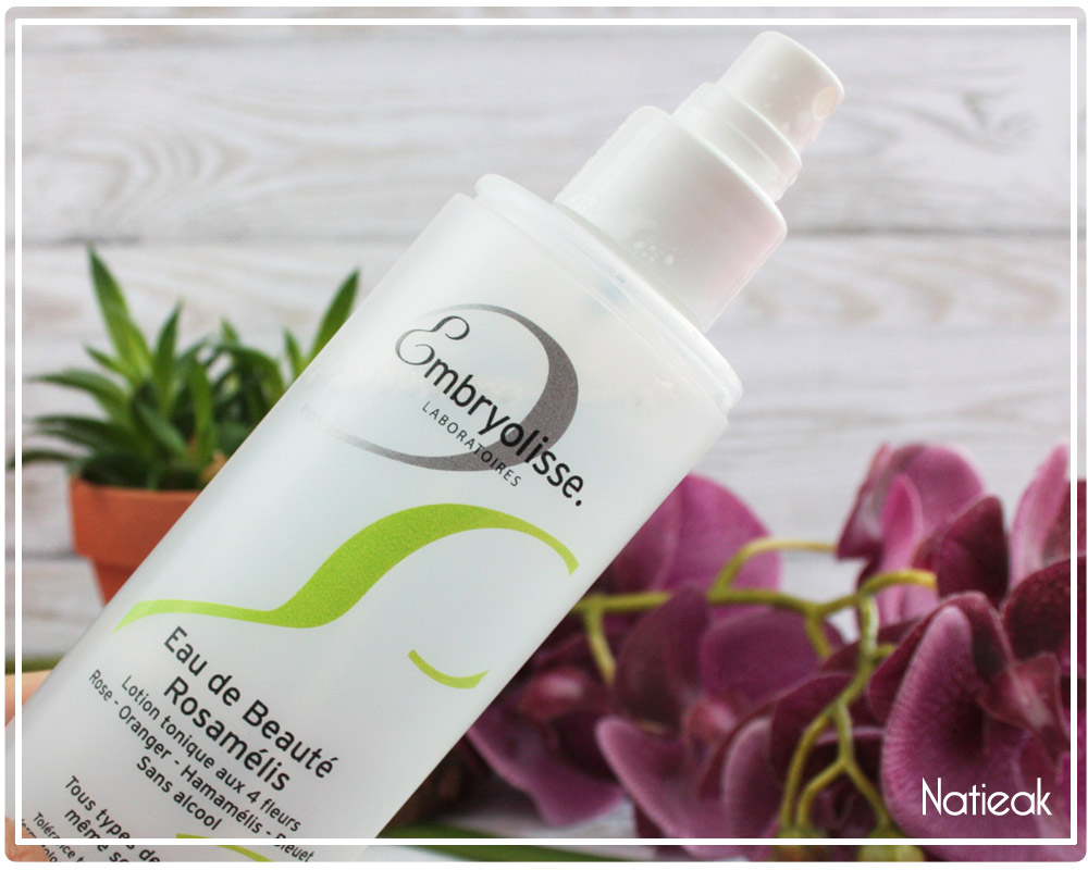 Eau de beauté Rosamélis Embryolisse la lotion Effet glaçon pour l'été