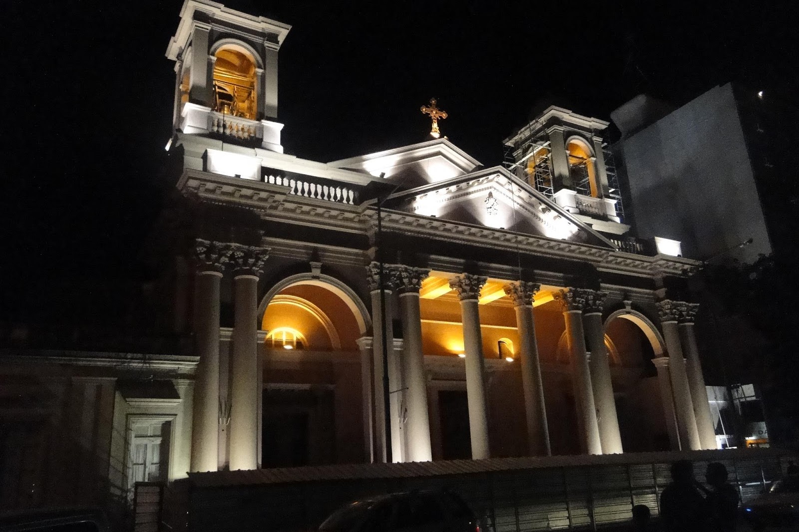 Parroquia Basílica de la Inmaculada Concepción Iluminación exterior