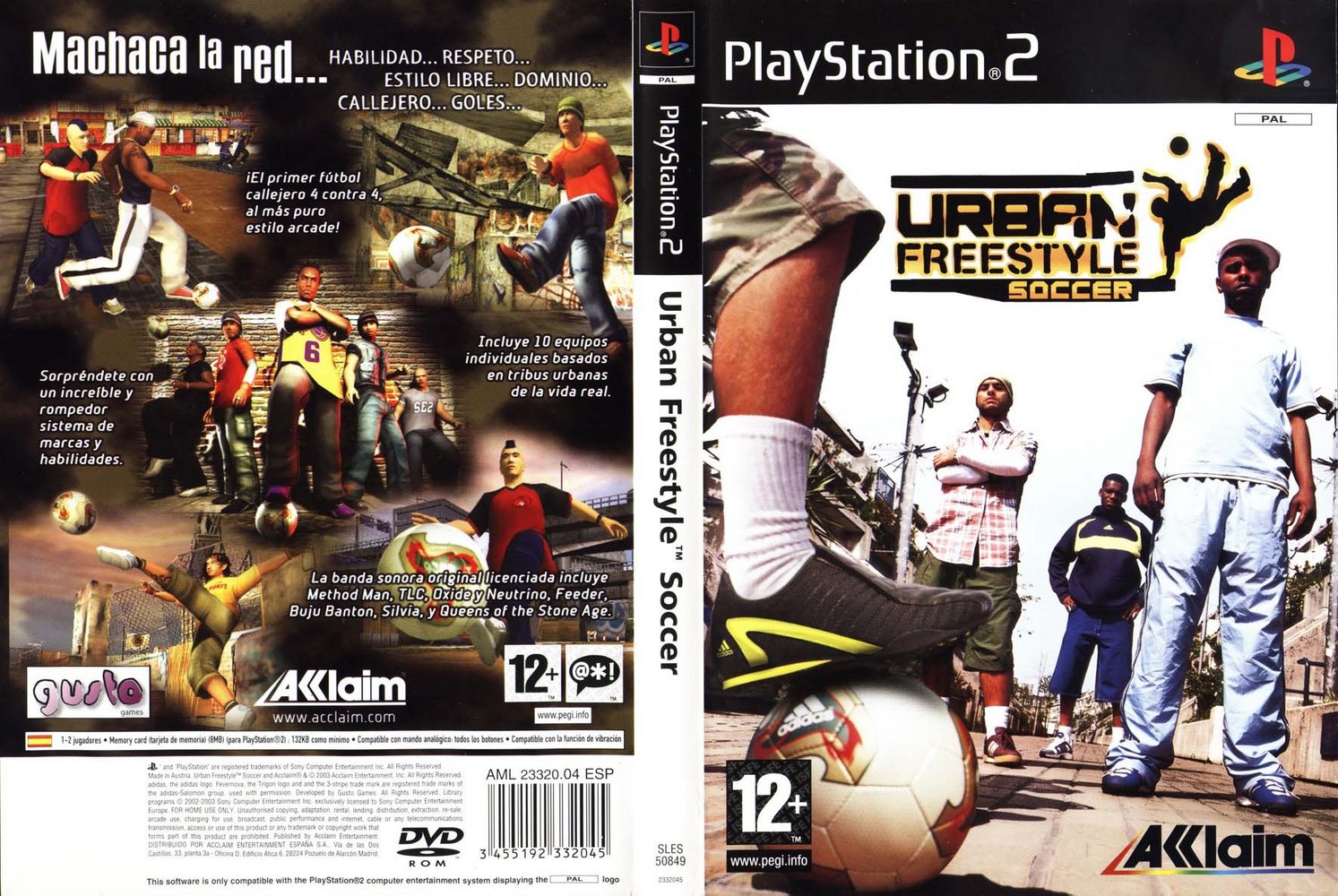 URBAN FREESTYLE SOCCER (PS2)
