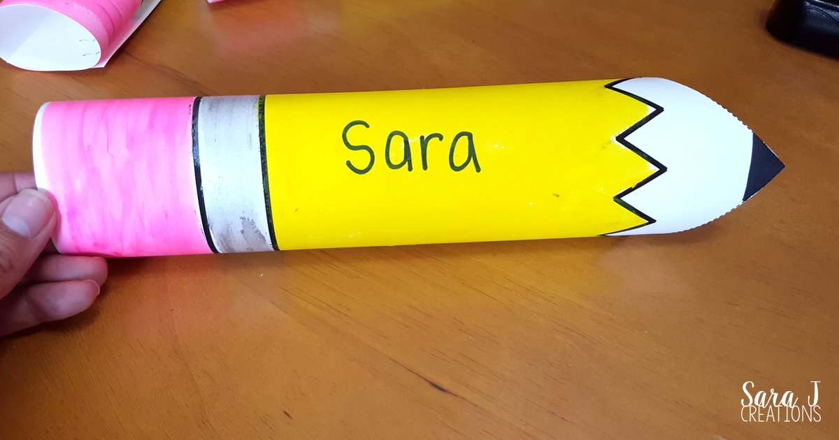 Pencil Bulletin Board Sara J Creations