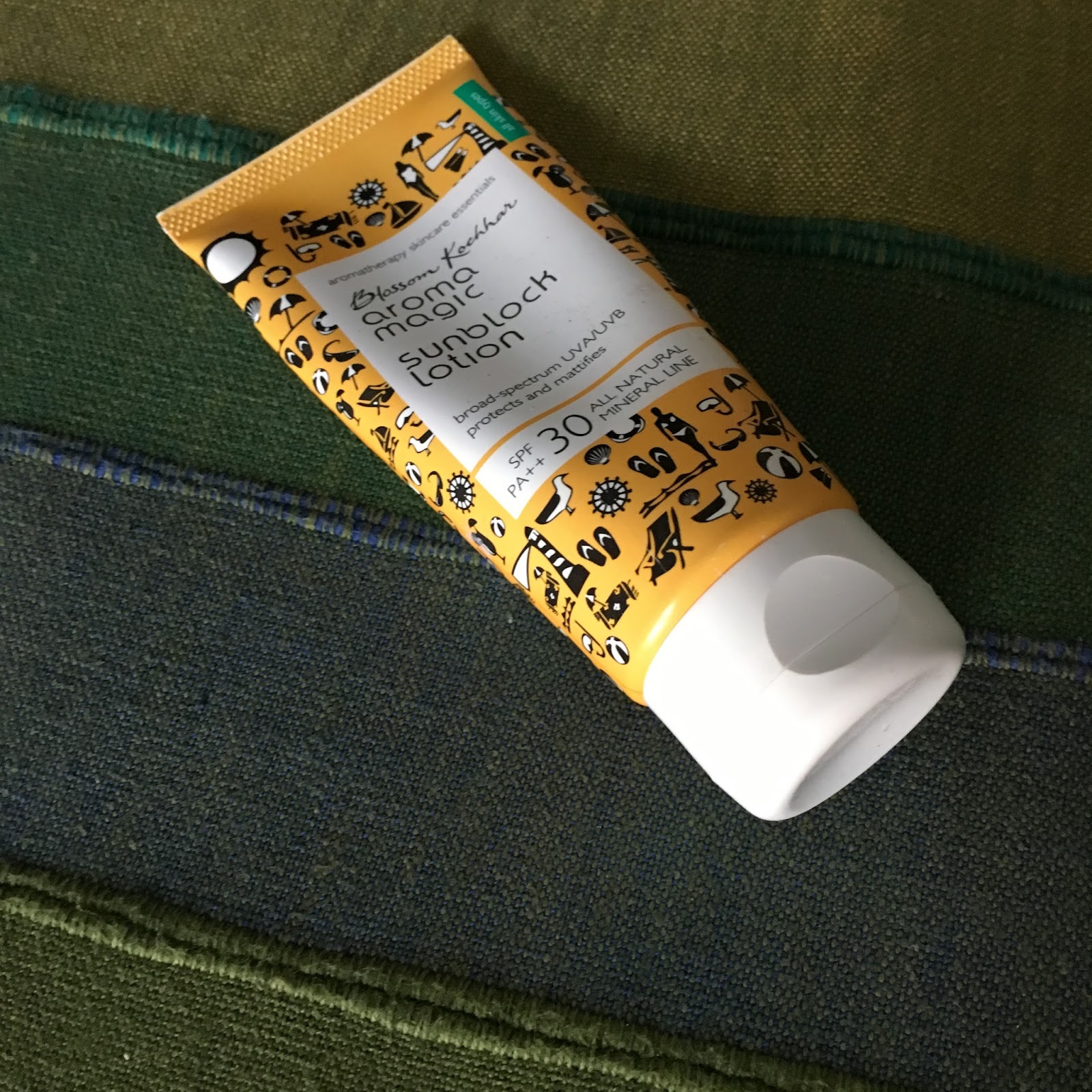 aroma magic sunblock lotion review