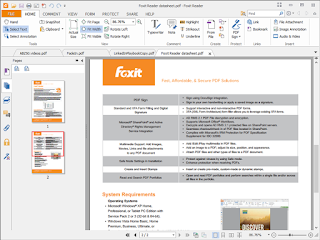 Foxit Reader portable sceenshot