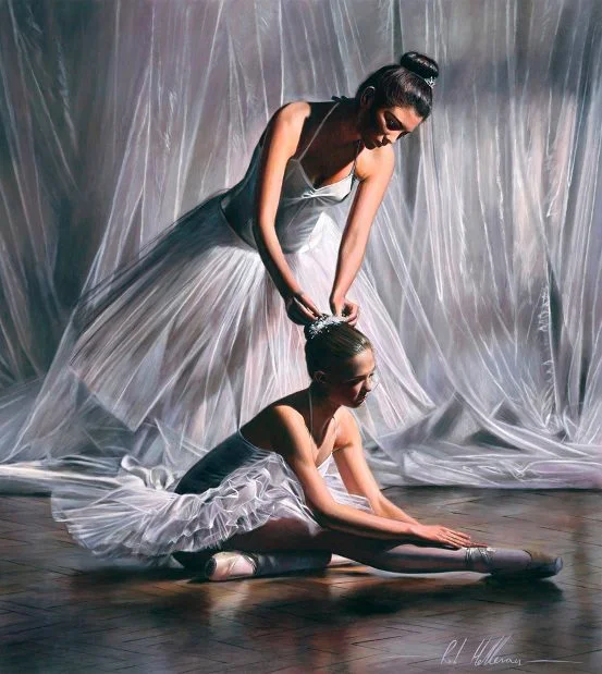 Rob Hefferan 1968 | British Figurative painter | It's Time To Dance