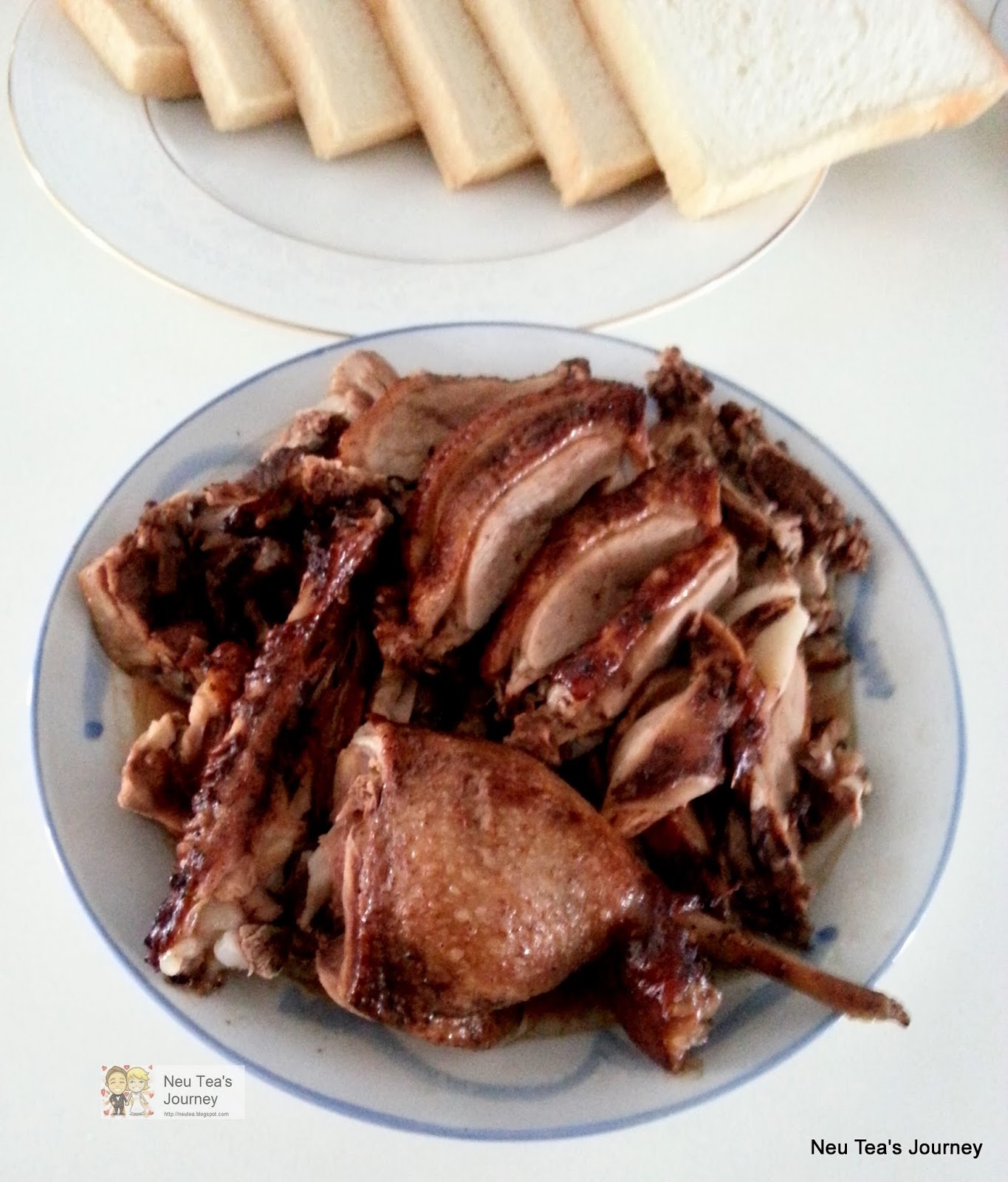 Neu Tea's Journey Part of the selection at Pan Kobo Cafe