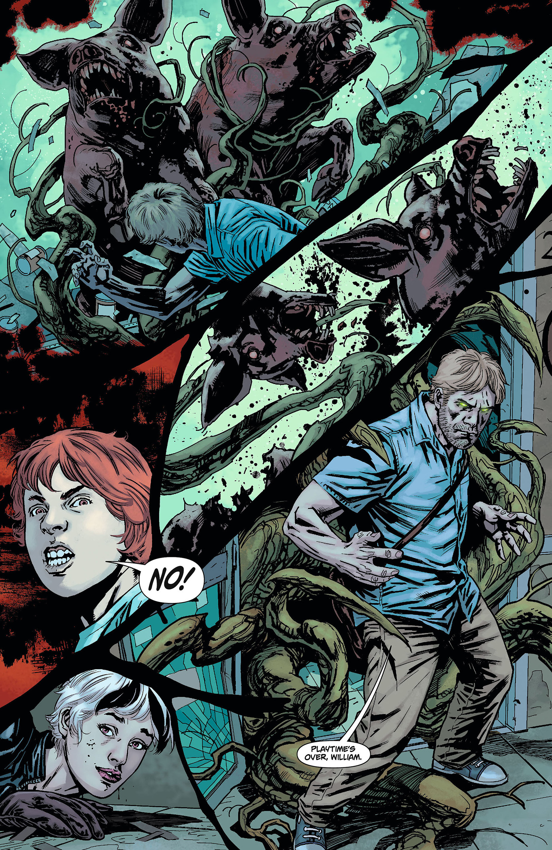 Read online Swamp Thing (2011) comic -  Issue #5 - 13