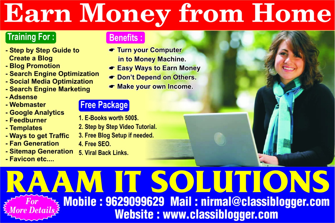 Training for Earning through Online in Madurai