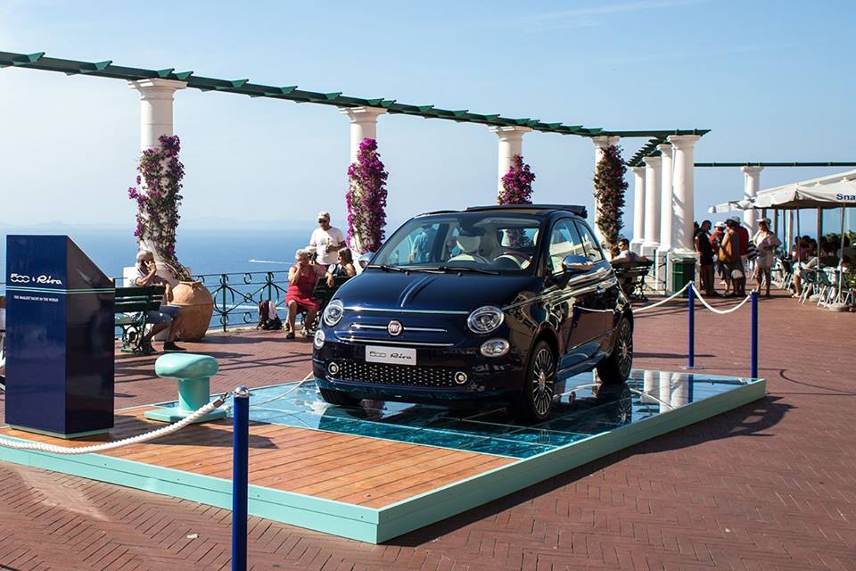 Fiat 500 Celebrates Birthday In Capri Fiat 500 Usa