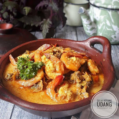 Gulai Udang Kerang - Resep Olahan Udang