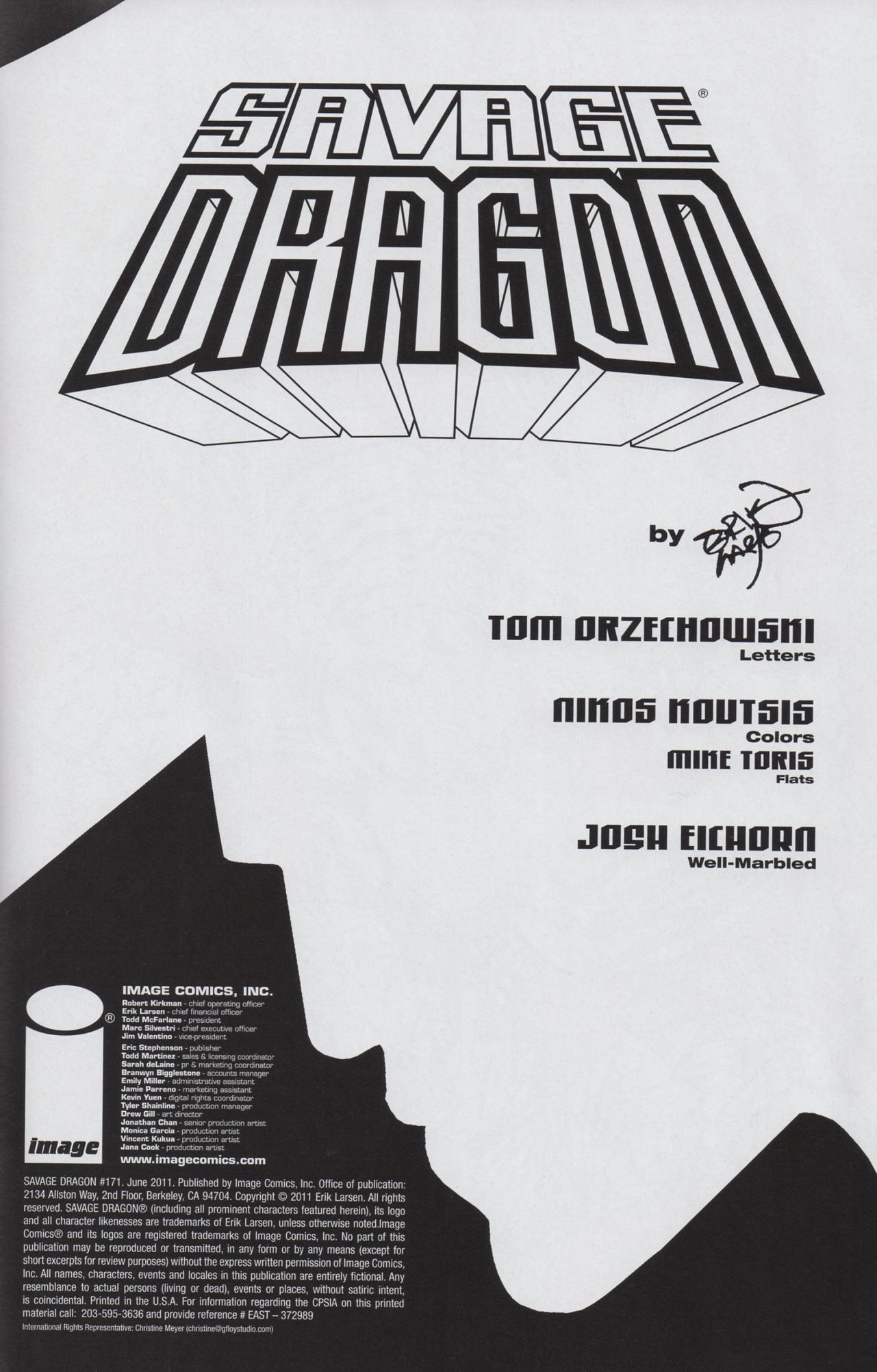 Read online The Savage Dragon (1993) comic -  Issue #171 - 2