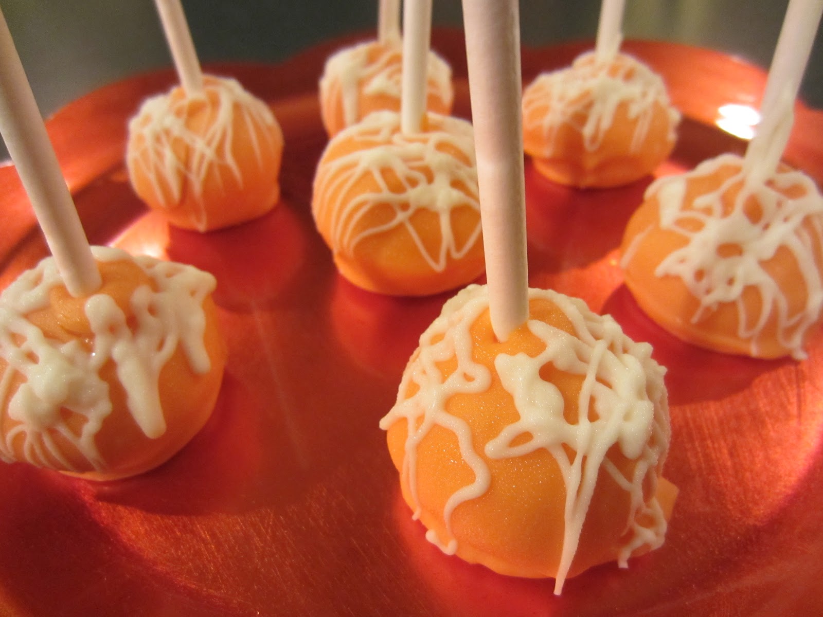 jennifers cupcakes Orange Creamsicle Cake Pops