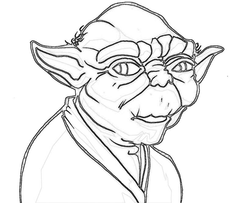 yoda coloring pages free printable - photo #36
