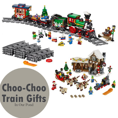 Choo-Choo Train Gifts from In Our Pond  #giftguide  #christmas  #holidays  #playtrains  #birthday