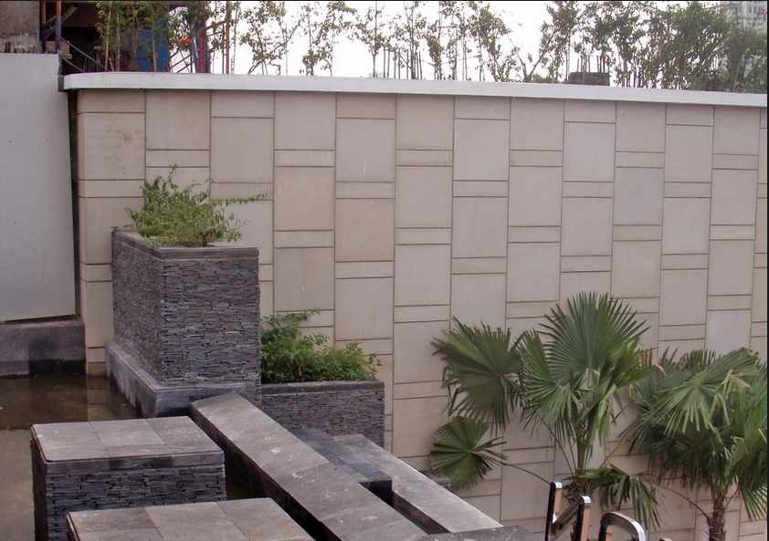 5 Desain Pagar  Rumah Batu Alam By Jasa Tukang Taman  