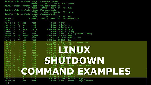 Shutdown Command, Linux Tutorial and Materials, Linux Guides, Linux Learning