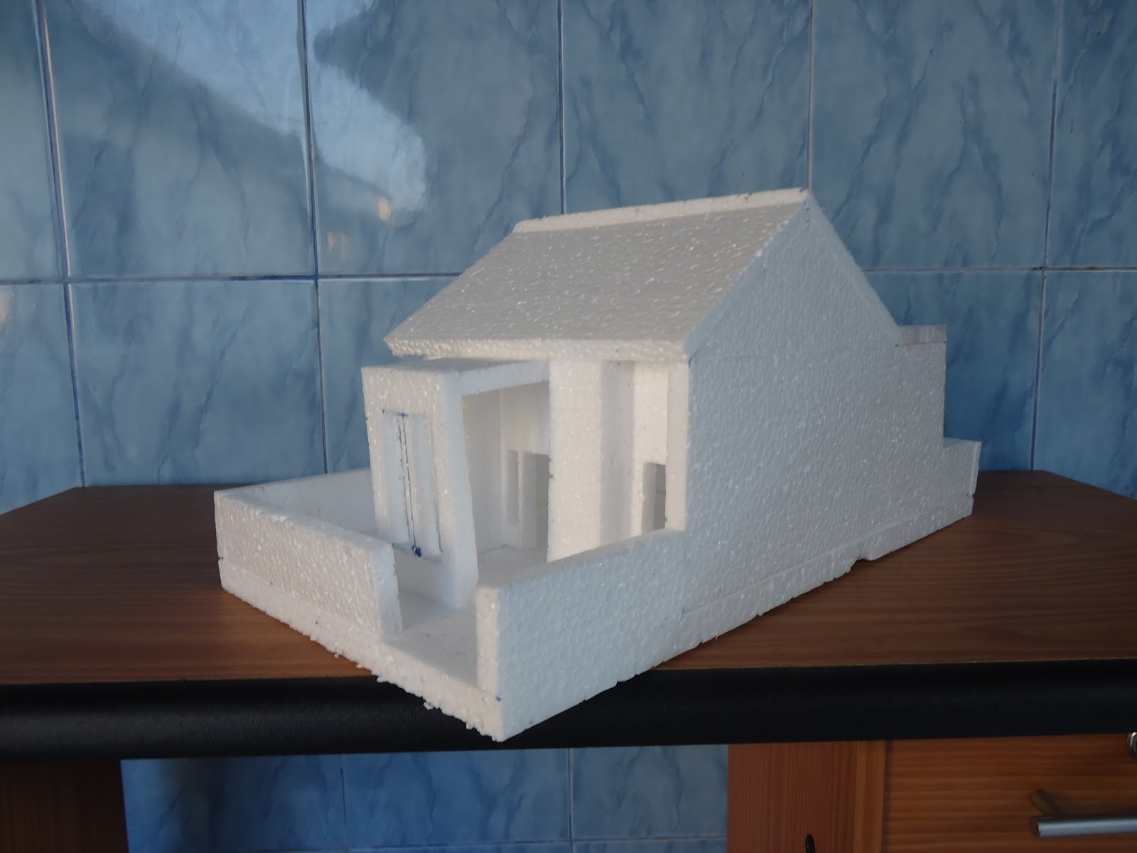 Contoh Gambar Miniatur Rumah Dari Styrofoam