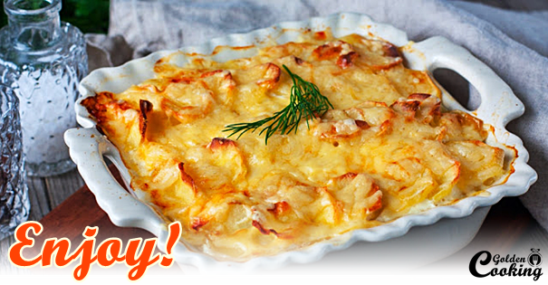 Dauphinoise Potatoes Easy Recipe Golden Cooking