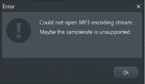 Изменить битрейт. Could not mp3 encoding stream. Could not mp3 encoding stream. Fl studio asio. Could not mp3 encoding stream.