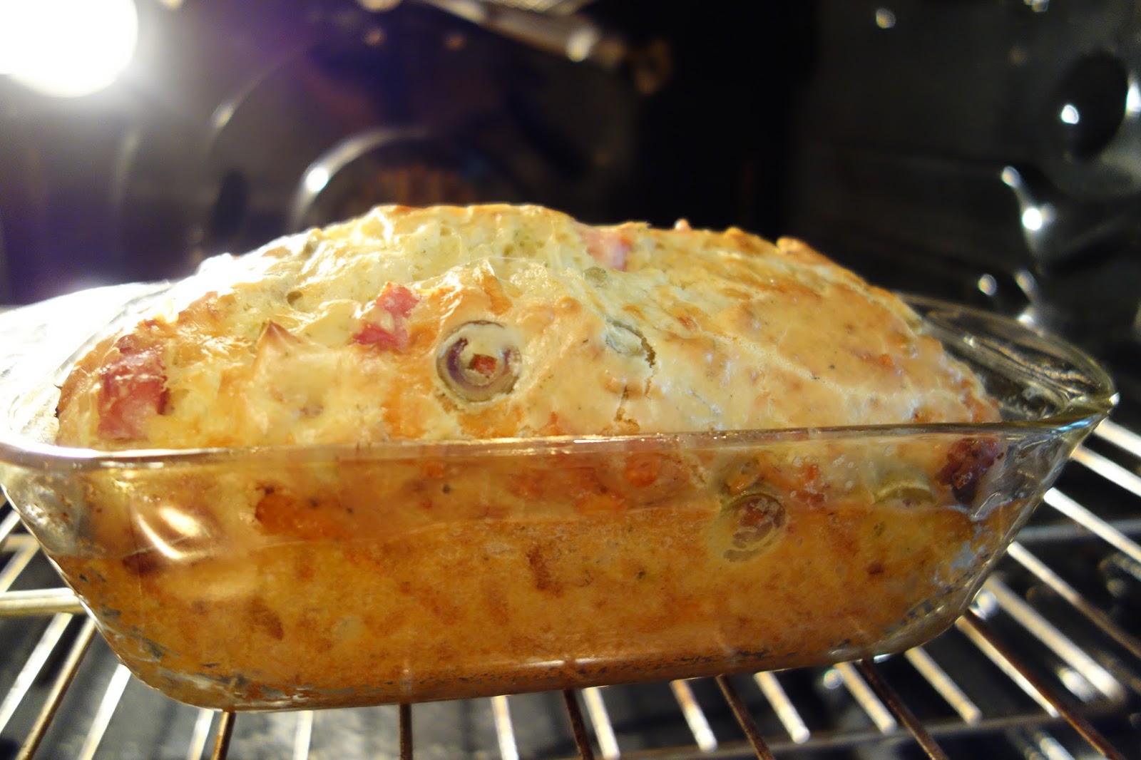 37 Cooks Sunny Paris Olive and Ham Cake