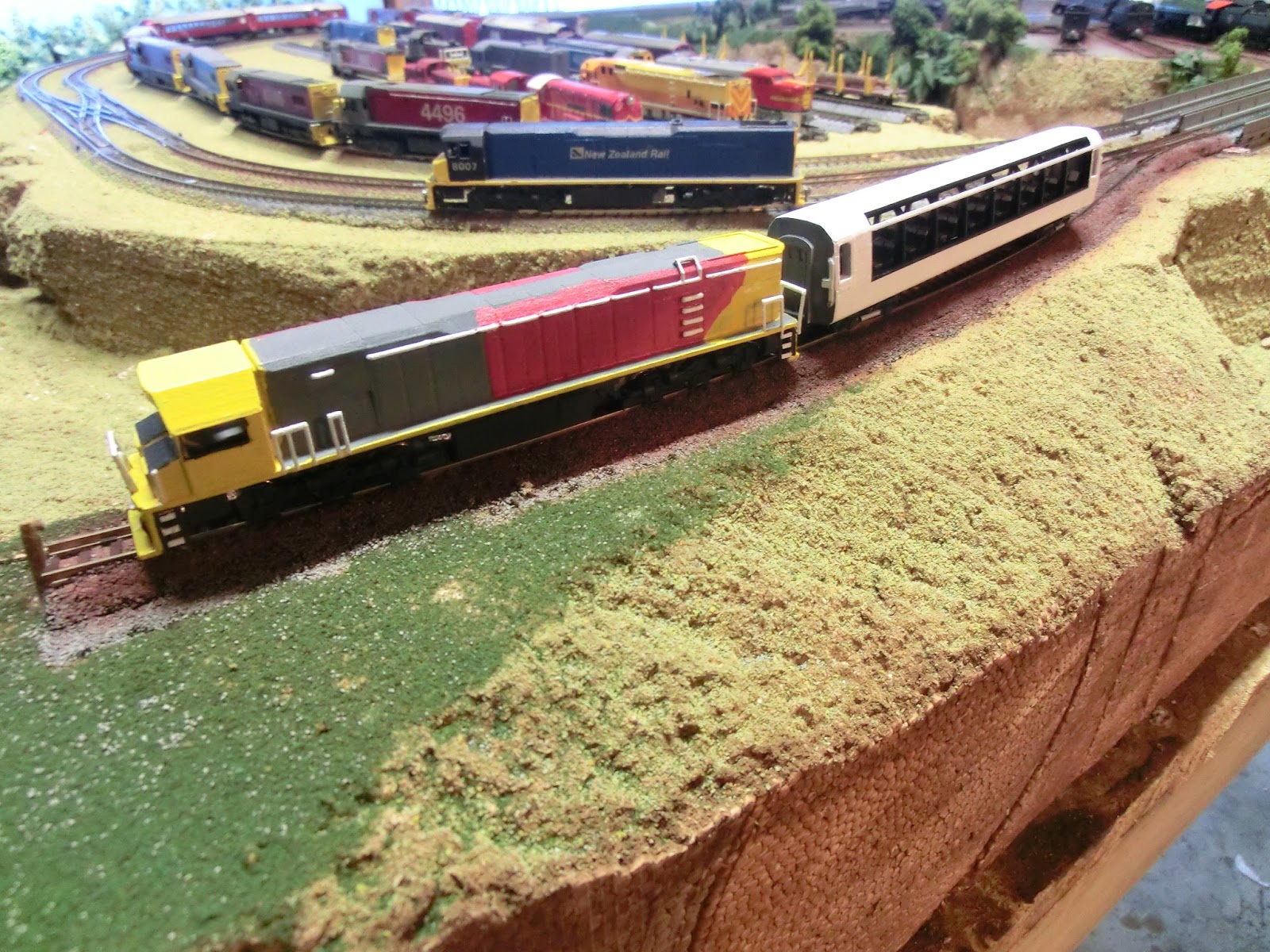 New Zealand Railway Models (Kiwi Trains) Kiwirail DL