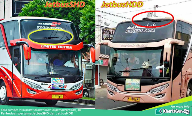 Perbedaan peletakan wipper Jetbus SHD Jetbus HDD Adiputro Karoserie Perbedaan Jetbus SHD dan HDD Adiputro Karoserie Bismania Community Bismania CSM, Bismania Masdusel, Bismania Tapal Kuda, Bismania Soloraya, Bismania Suci