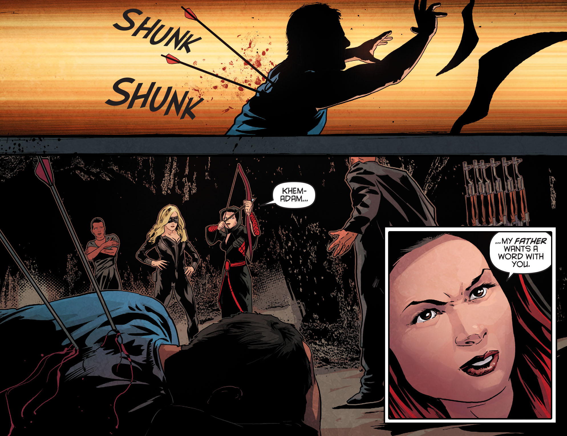 Read online Arrow: Season 2.5 [I] comic -  Issue #12 - 20