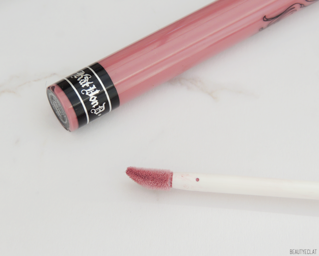 revue avis test kate von d everlasting liquid lipstick lovesick swatch