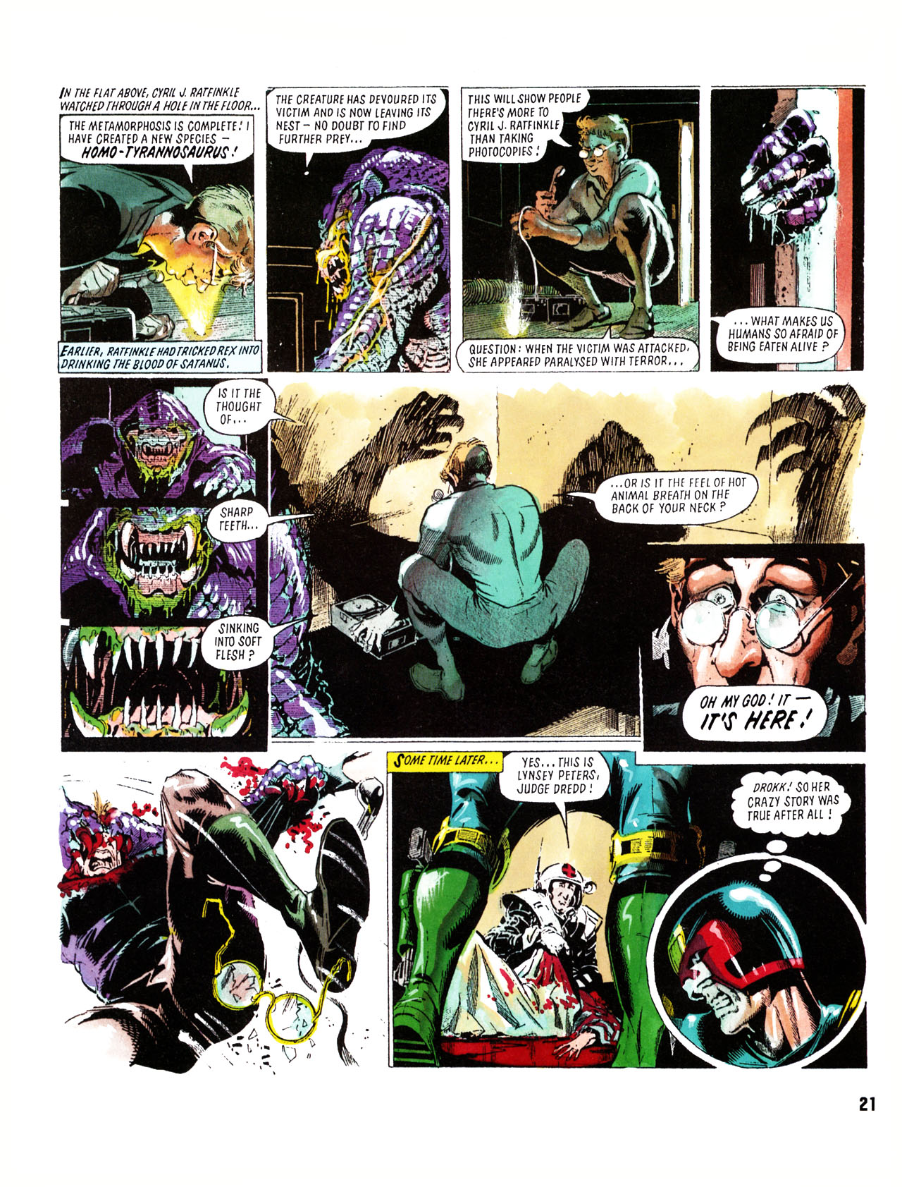 Read online Judge Dredd: The Complete Case Files comic -  Issue # TPB 3 - 242