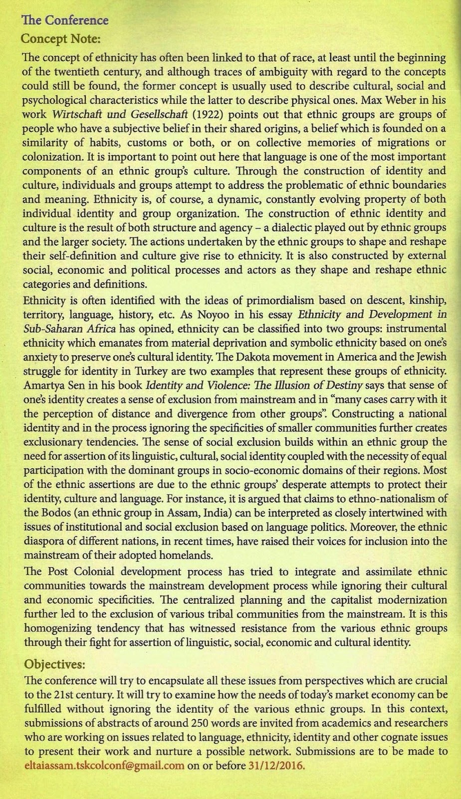different ethnic groups 3 essay Horowitz: ethnic groups in conflict from wikisummary, the free social science summary database different ethnic groups have different claims of legitimacy. different ethnic groups 3 essay Horowitz: ethnic groups in conflict from wikisummary, the free social science summary database different ethnic groups have different claims of legitimacy.