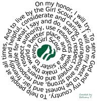 Girl Scout Promise & Law: