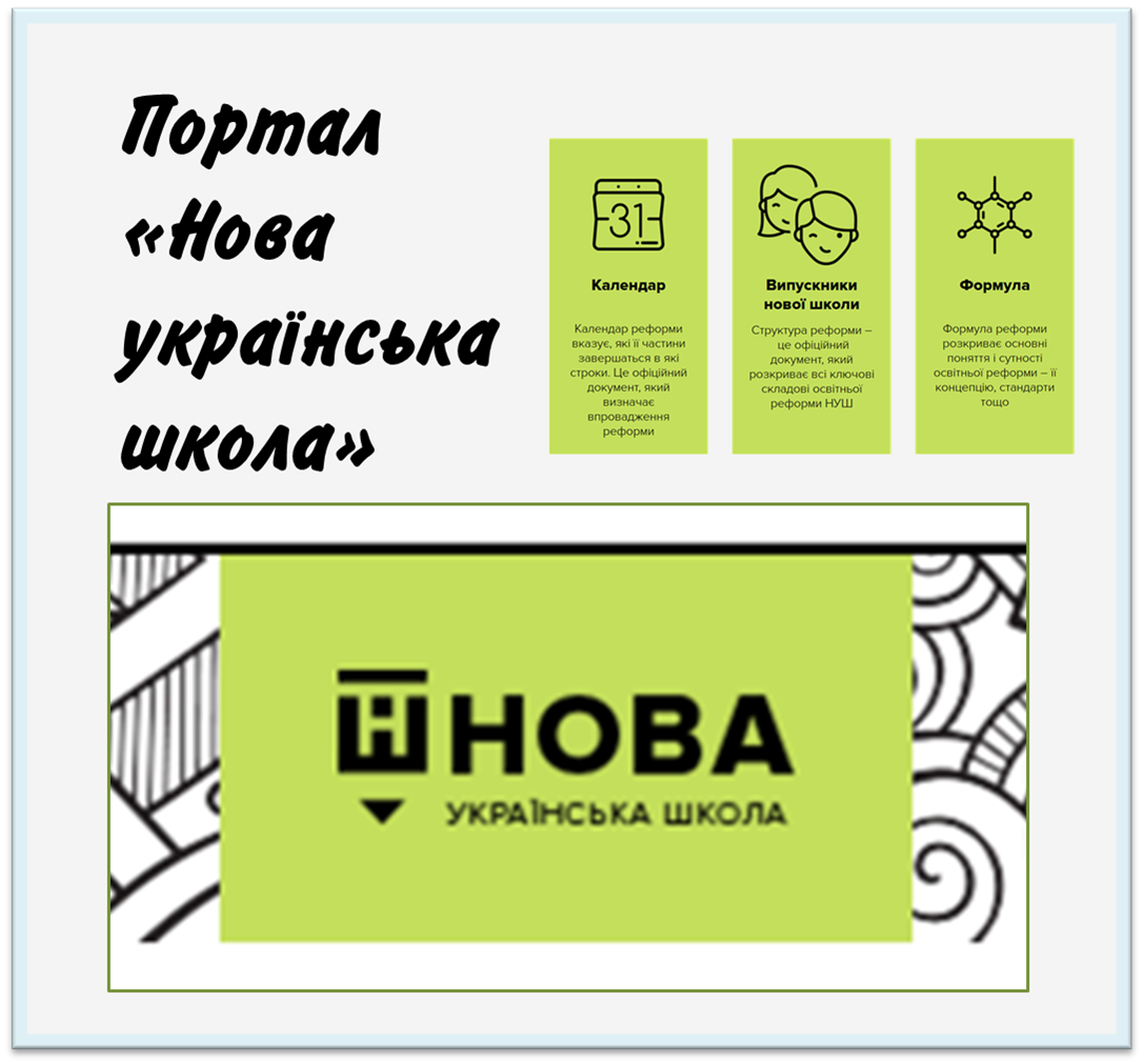 портал "нова українська школа"