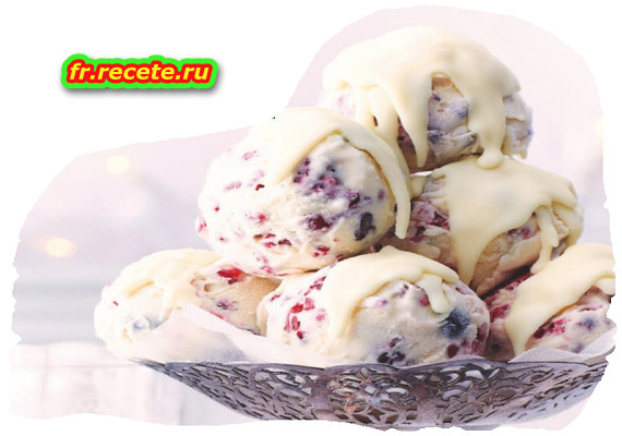 Boule glaciale aux fruits rouges Boule glaciale aux fruits rouges