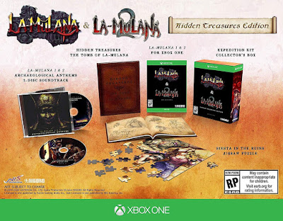 La Mulana 1 And 2 Hidden Treasures Edition Game Cover Xbox Box Set