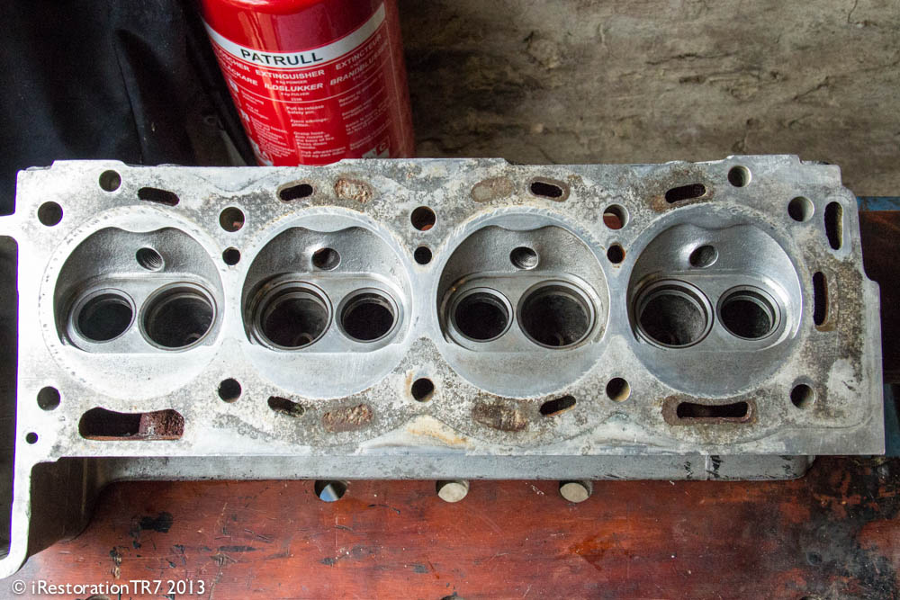 iRestoration TR7 Reseat the valves...