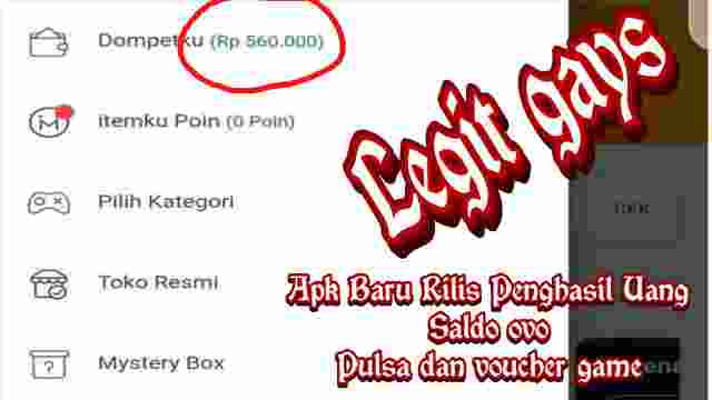 Aplikasi Penghasil Uang, Saldo OVO, Dana, Pulsa Gratis Baru Rilis 2020 Aplikasi Penghasil Uang, Saldo OVO, Dana, Pulsa Gratis Baru Rilis 2020