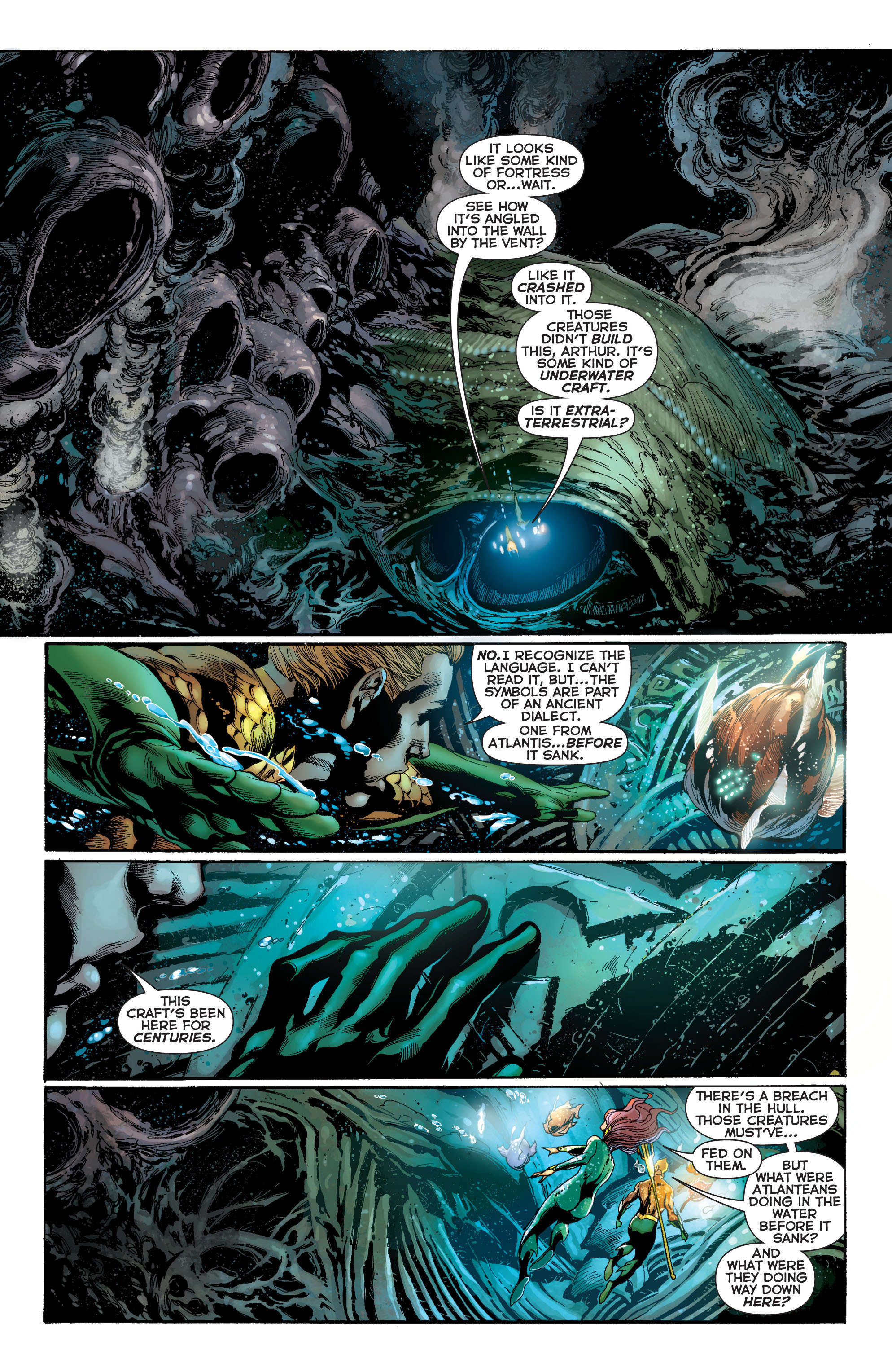 Read online Aquaman (2011) comic -  Issue #4 - 4