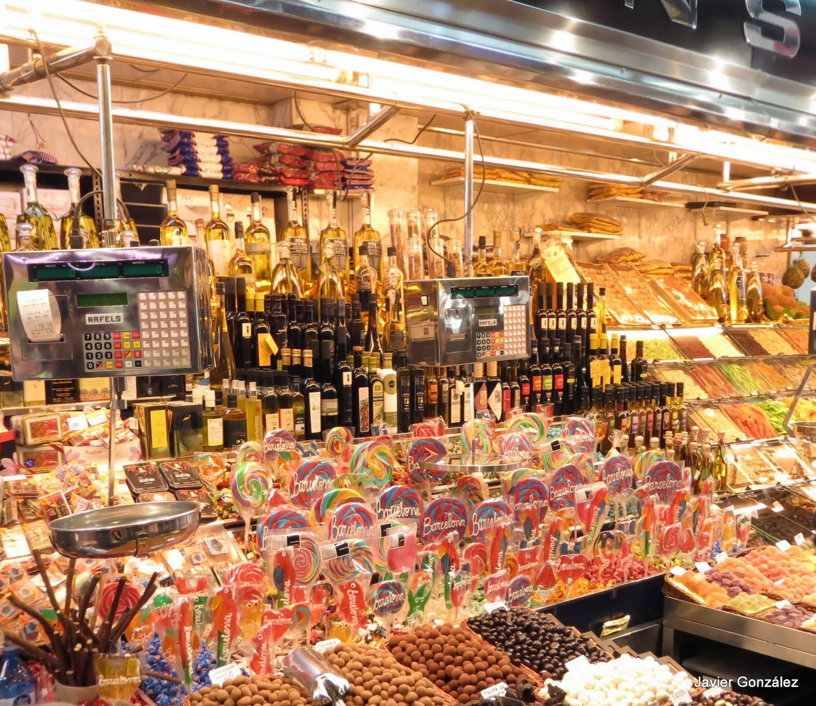 Mercado de la Boquería.Barcelona