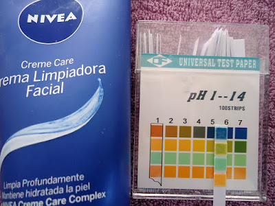 pH de Crema limpiadora facial Creme Care de Nivea