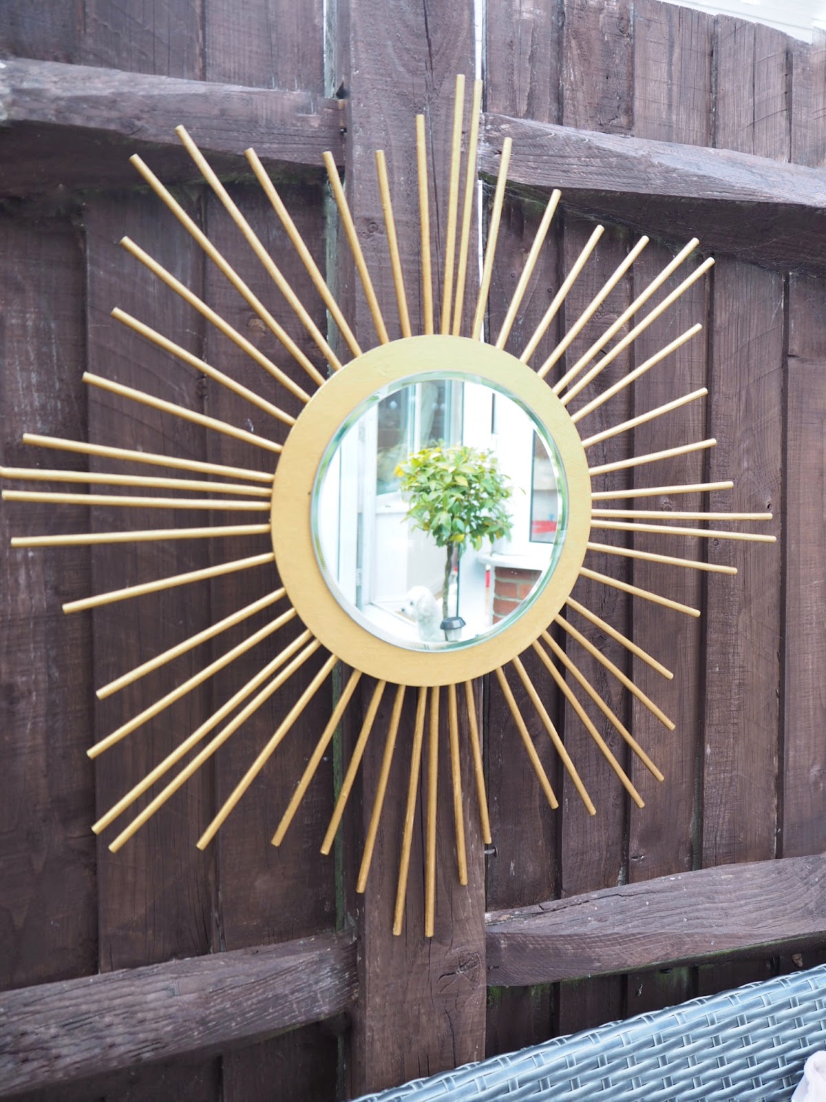 Sunburst Mirror DIY with Hobbycraft Dove Cottage