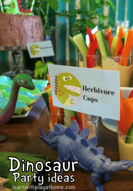 Dinosaur Party Ideas from learnwithplayathome.com
