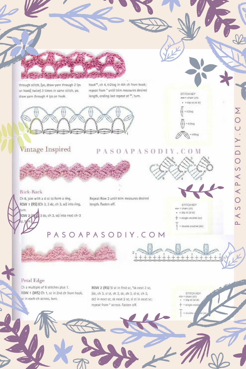 Bordes al Crochet DIY