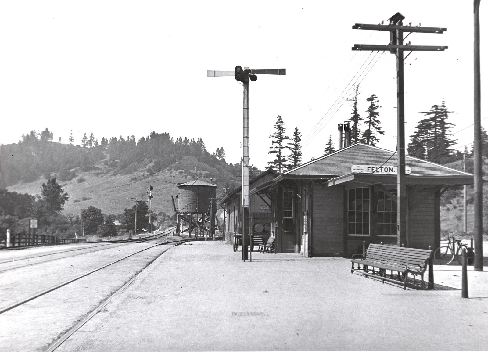 Santa Cruz Trains Stations Felton