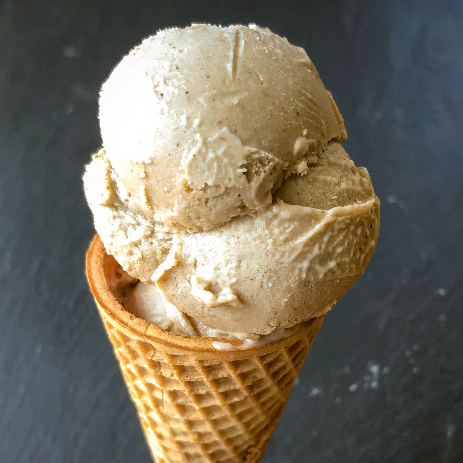 A natural food blog Salted Caramel Cashew Ice Cream
