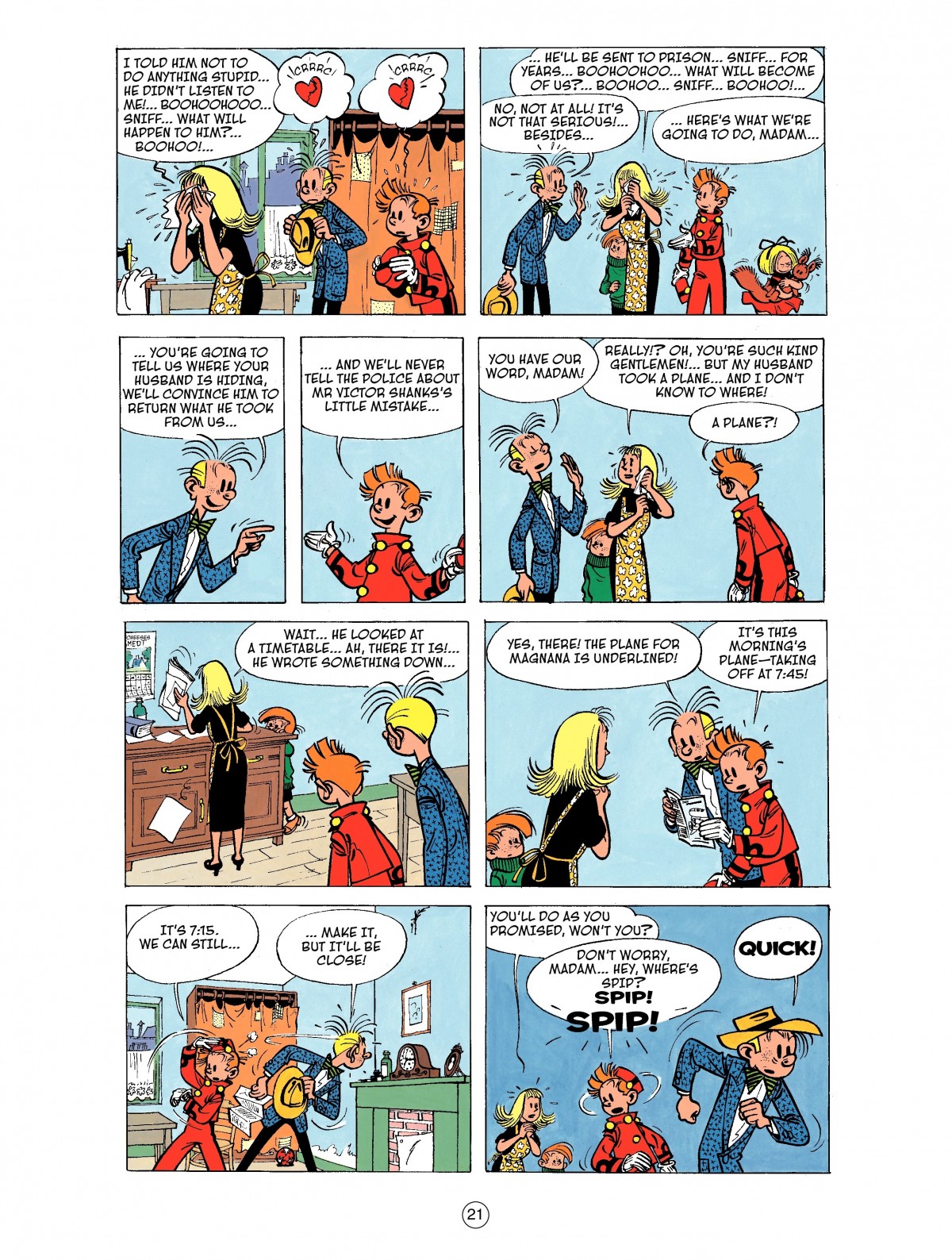 Read online Spirou & Fantasio (2009) comic -  Issue #5 - 21