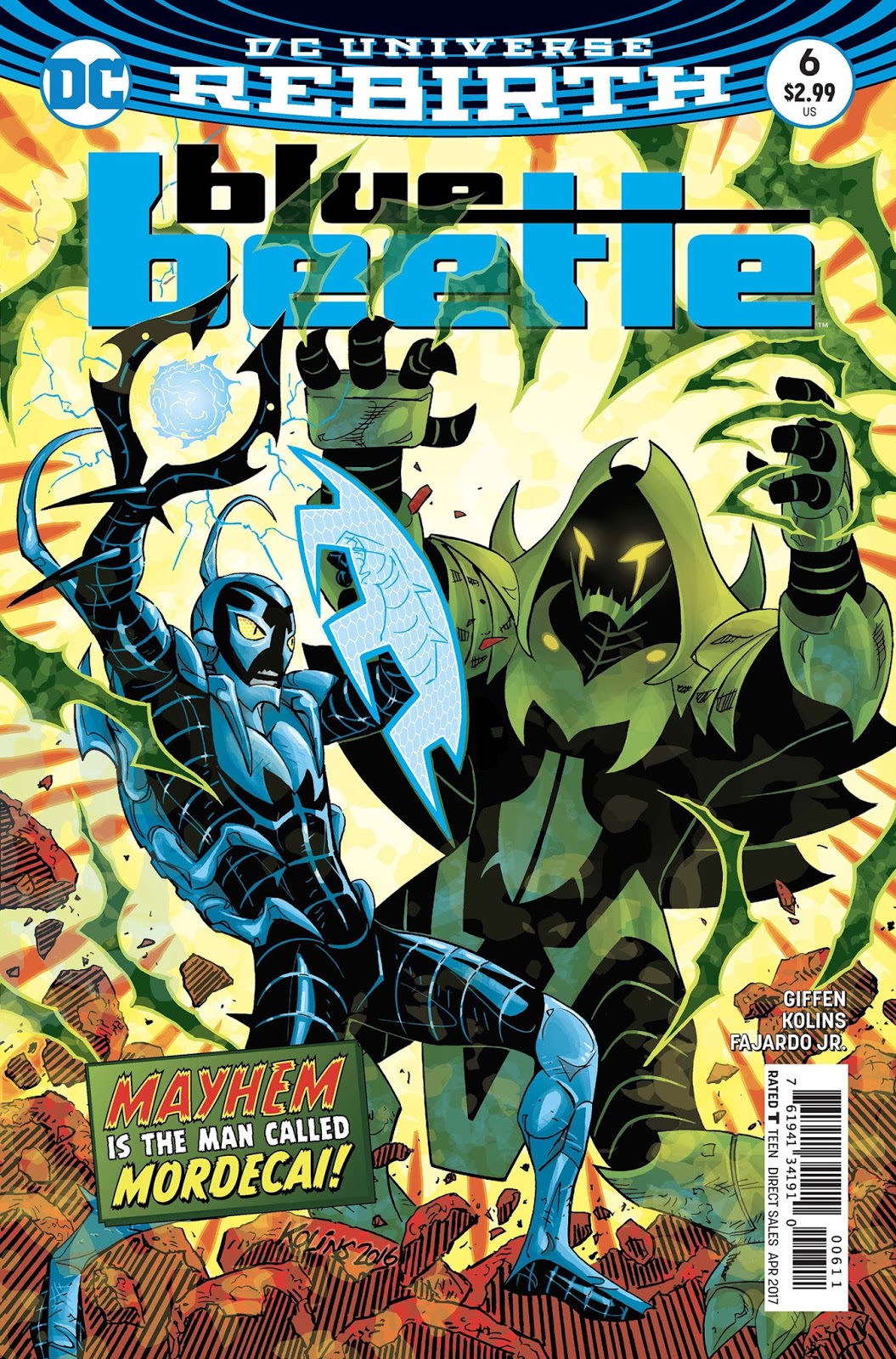 Weird Science DC Comics: Blue Beetle #6 Review and *SPOILERS*