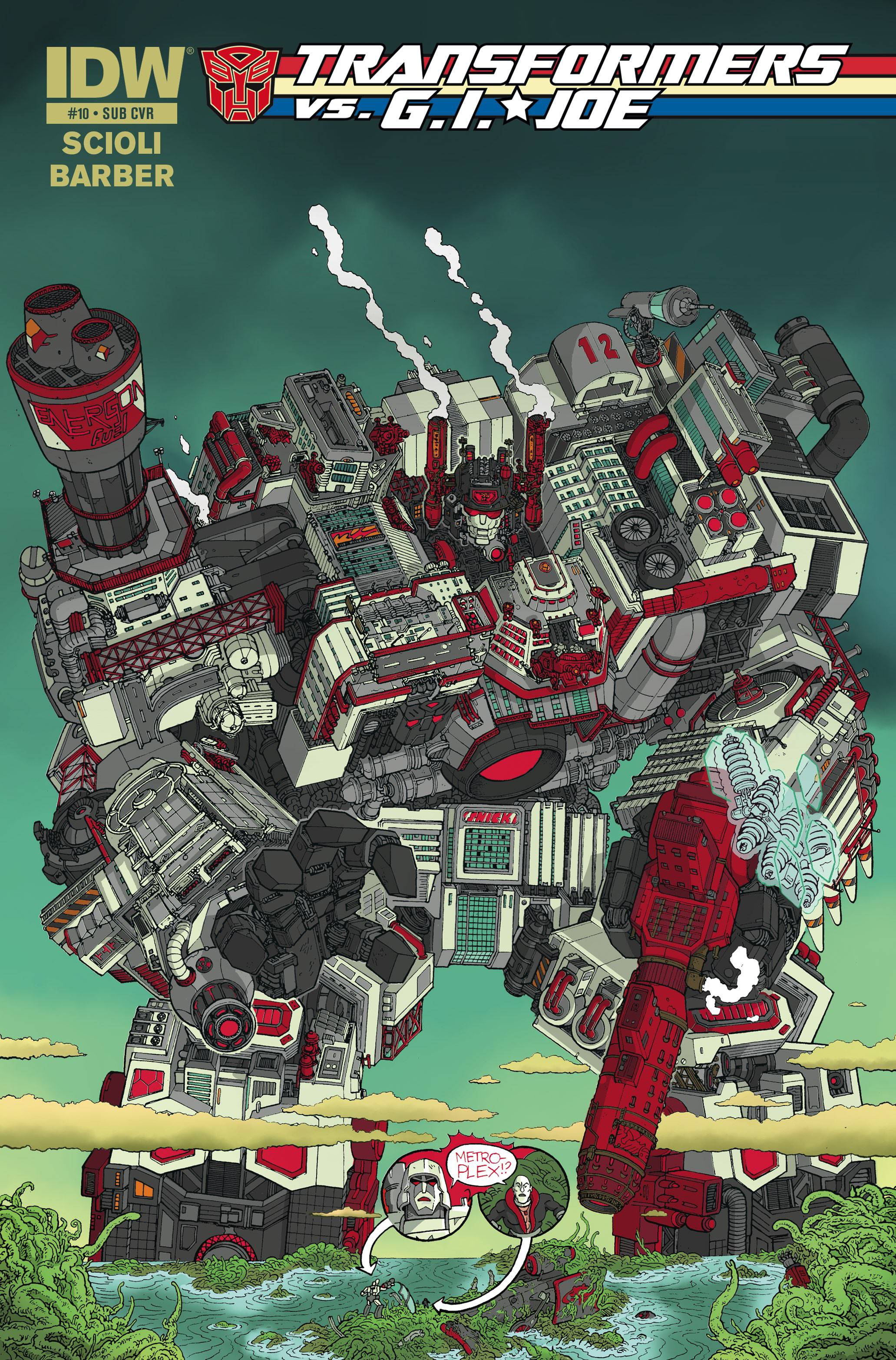Read online The Transformers vs. G.I. Joe comic -  Issue #10 - 2